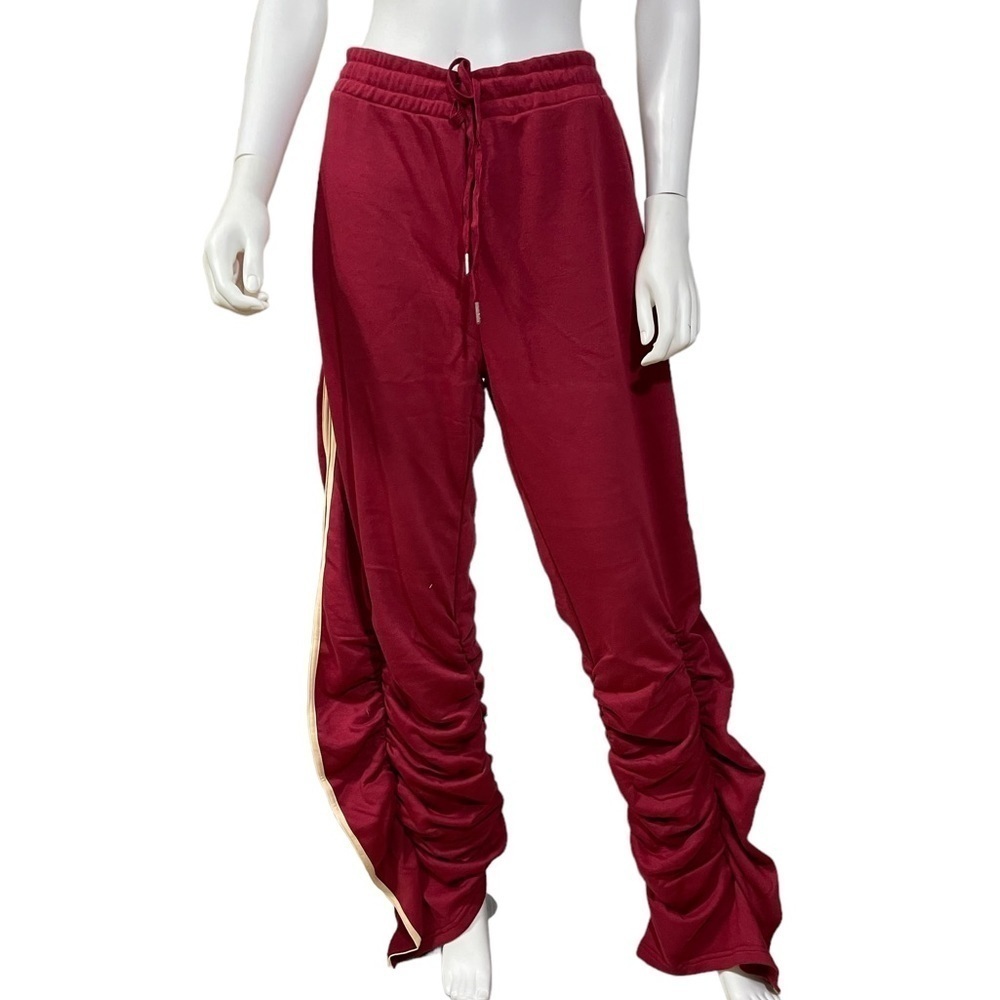 Side Slit Raffle Strip Sweatpants
New - Picture 2 of 7